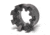 Unique-ARs Sprocket Cap - Spiked, Anodize Black, sprocketscap
