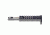 Unique-ARs UAR Hex AR-15 Handguard, Cerakote Armor Black/Anodize Black, 12in uarhex12
