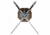 United Cutlery Warrior Head Display Plaque w/ Dual Swords, XL0927BKNM