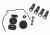 Unity Tactical Modular Attached Rail  Kit  Includes Sordin Arc Rail Adapter Kit - ARC Rail, Black HLM-MKDB