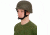United Shield Command Ballistic Helmet Level IIIA w/ 4pt Harness System, OD Green, Medium COMMANDO SC650-IIIA-OD-MD