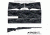 US Night Vision A-TACS Camo Pre-Cut Universal Rifle Skin Vinyl Wrap, 20x30in, A-TACS Camo LE 116542