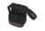 US Peacekeeper Divided Shell Pouch Heavy Duty Canvas, Black/Tan, 8in x 4in x 7.5in, NSN NO P23010