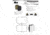 US PeaceKeeper P26308 365 Micro Black Holds 1 Handgun Polyester, P26308
