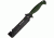 USMC Marine Jarhead Fixed Blade Knife, Green Handle USM2001GN