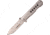 USMC Tanto Spring Assisted Knife w/Stampled Pocket Clip, 3.75 in, 3Cr13 Stainless Steel Stainless Steel, Satin, M-A1061B