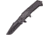 USMC Warlord Framelock Folding Knife,4in,Stainless Steel,Black Stonewash,Black Stonewash,Stainless Handle USM2010SW