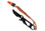 UST ParaKnife 2.0 PRO w/ParaTinder Utility Cord, Fire Starter, Whistle, Black/Orange 20-12240