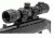 UTG PRO 1 in High Profile P.O.I Picatinny Rifle Scope Rings, Black, 2 Pieces RWU012520