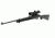 UTG PRO 1 in High Profile P.O.I Picatinny Rifle Scope Rings, Black, 2 Pieces RWU012520