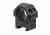 UTG PRO 1 in Low Profile P.O.I Picatinny Rifle Scope Rings, Black, 2 Pieces RWU012510