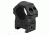 UTG PRO 1in/2PCs Medium Profile P.O.I Picatinny Rings, Black, RWU012515
