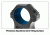 UTG PRO 30mm/2PCs Low Profile P.O.I Picatinny Rings, Black, RWU013010