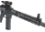 UTG Pro M-LOK 3-Slot Picatinny Rail Section, Black, MTURS10S