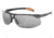 UVEX Protg Safety Glasses, Black/Gray, S4201HS