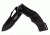 UZI Responder Serrated Blade, Black UZK-FDR-002