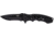 UZI Responder Serrated Blade, Black UZK-FDR-001