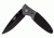 UZI Responder Steel Blade, Black and Grey Green UZK-FDR-003
