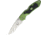 V NIVES Griptide Lockback Folding Knife, 4.5in Closed, 3.25in Satin 8Cr13Mov SS Drop Point, Green Aluminum Handle With Black Rubber Insert, Thumb Stud, Pocket Clip, Storage Case., V06ALPGR