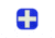 Vanquest Gear Medical Cross, Super-Lumen, Glow In The Dark Patch, 1 x 1in, Blue, Small 9ZMDCR-100-BLU-GITD