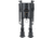 Vector Optics Carbon Fiber Spring Bipod, 6-9in, Black, RSCFP-06
