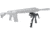 Vector Optics Carbon Fiber Swivel Spring Bipod, 6-9in, Black, RSCFS-06