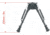 Vector Optics Carbon Fiber Swivel Spring Bipod, 9-13.5in, Black, RSCFS-09