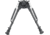 RokStad Carbon Fiber Swivel Spring Bipod, 9-13.5in, Black, RSCFS-09