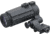 Vector Optics Magnifier 3x GenII Red Dot Sight with SCTM-17 Flip Side Mount, Black, SCMF-03R