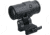Vector Optics Magnifier 3x Mini Red Dot Sight, Biuld-in Picatinny QD Mount, Black, SCMF-03M