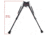 Vector Optics Rokstad Swivels Bipod, 9-13.5in, Black, SCBPS-05
