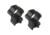 Vector Optics X-Accu Rifle Scope Rings, 30mm Tube, Picatinny, 1.5in Height, 6061-T6, Matte, Black, SCTM-35