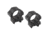 Vector Optics X-Accu Rifle Scope Rings, 30mm Tube, Picatinny, 1in Height, 6061-T6, Matte, Black, SCTM-33