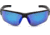 Venture Gear Atwater Safety Glasses w/Ice Blue Mirror Anti-Fog Lens, Black, VGSB1265TB