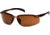 Venture Gear Waverton Safety Glasses w/Bronze Lens, Brown, VGSBR1118DB