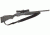 Vero Vellini Wide-Top Rifle Sling, Black Neoprene/Black Leather