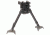 Versa-Pod 300 Series Raptor Feet NON-Pan-Tilt Bipod, 7-9in, Black, 350-823