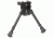 Versa-Pod 300 Series Rubber Feet Pan-Tilt Bipod, 7-9in, Black, 350-925