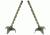 Versa-Pod Raptor Foot Bipod Leg Replacement Accessory, 9-12in, Black, 150-732