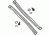 Versa-Pod Replacement Bipod Leg Spring Kit, 7-9in, Black, 150-720