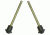 Versa-Pod Rubber Foot Bipod Leg Replacement Accessory, 7-9in, Black, 150-733