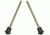 Versa-Pod Rubber Foot Bipod Leg Replacement Accessory, 9-12in, Black, 150-734