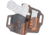 Versacarry Guardian Arc Angel OWB Holster w/Mag Pouch, Right Hand, Brown Base / Vintage Black Patch, Size 2, Brown, UGMA2BRN-B