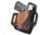 VersaCarry Underground Premium, Guardian OWB Holster, Black Vault, Water Buffalo Leather, Black/Distressed Brown, Subcompact UGB3BRN, EDEMO1