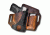 VersaCarry Underground Premium, Guardian OWB Holster w/Mag Pouch, Black Vault, Water Buffalo Leather, Black/Distressed Brown, Full Size UGMB1BRN