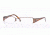 Versace VE 1109 Eyeglasses Styles Light Brown Frame w/Non-Rx 50 mm Diameter Lenses, 1045-5018