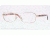 Versace VE1213 Single Vision Prescription Eyeglasses 1052-53 - Copper Frame, Demo Lens Lenses