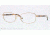 Versace VE1213 Single Vision Prescription Eyeglasses 1304-53 - Brown Frame, Demo Lens Lenses