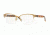 Versace VE1224 Bifocal Prescription Eyeglasses 1352-53 - Brushed Gold Frame