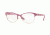 Versace VE1233Q Single Vision Prescription Eyeglasses 1368-53 - Lilac/pale Gold Frame